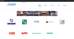 Desktop Screenshot of controlysolucioneselectricas.com